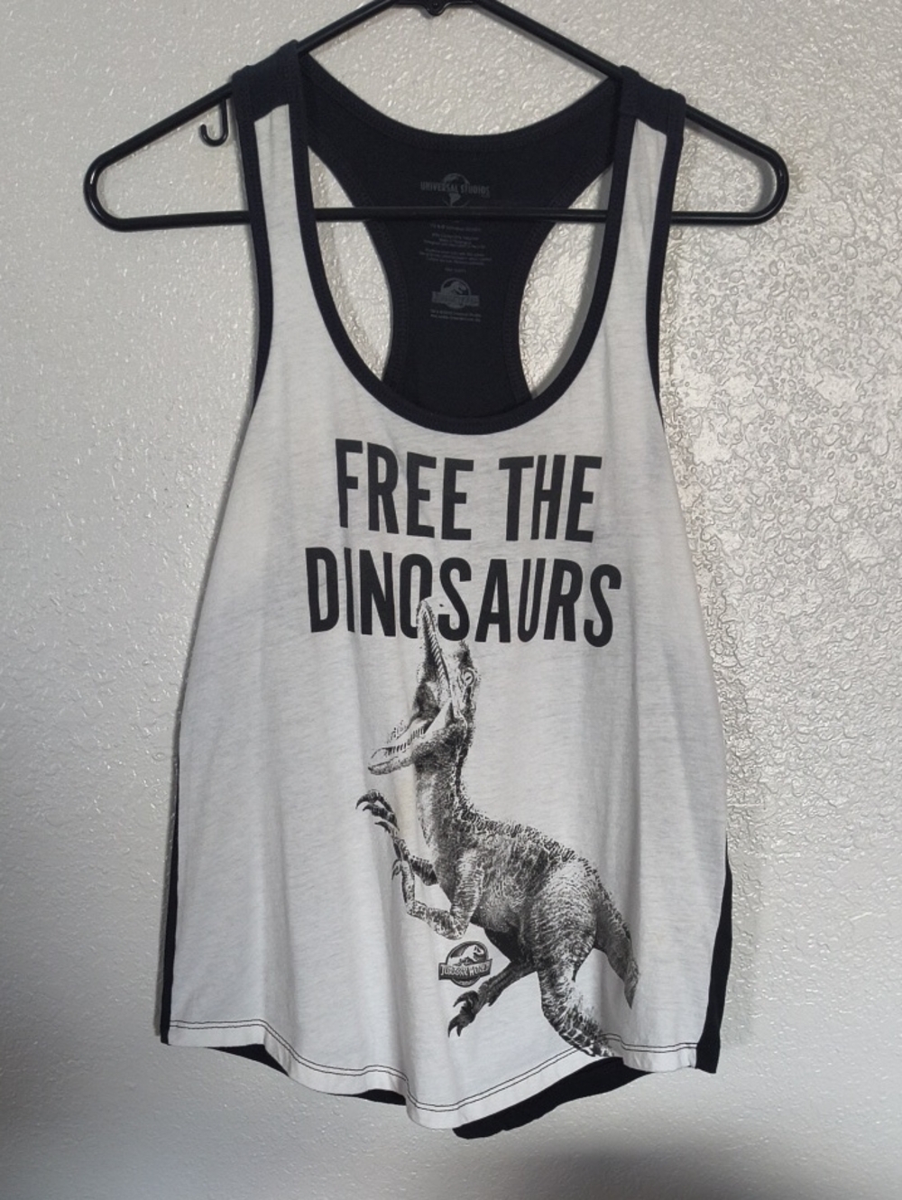 Universal Studios Jurassic World Racerback Tank